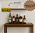 KIT 4 Placas Decorativa MDF Placa Carro com Corda Sisal - Imagem 7