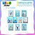 Kit 10 Placas MDF Infantil Bichinhos Floresta Natureza A4 - Imagem 3