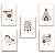 Kit 5 Placas MDF Infantil Aesthetic Cavalo Filtro Sonhos A4 - Imagem 1