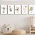 Kit 5 Placas MDF Infantil Bichinhos Panda Elefante Leão A4 - Imagem 4