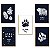 Kit 5 Placas MDF Infantil Stay Wild Urso Pegadas Parede A4 - Imagem 1
