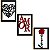 Placas MDF Amor 3D Preto Vermelho Flor Love Parede A4 - Imagem 1