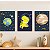 Placas MDF Infantil Dinossauro Espaço Universo Parede A4 - Imagem 4