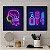 Placas MDF Neon Salão Beleza Feminina Cabelos Parede A4 - Imagem 4