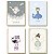 Kit 10 Placas MDF Infantil Sonhos e Magia Parede Moderna A4 - Imagem 5