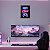Placa MDF Gamer Girl Rosa LED Setup Parede Moderna A4 - Imagem 3