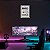 Placa MDF Gamer Setup LED Controle Estilo Parede Moderna A4 - Imagem 4