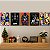 Kit 5 Placas Decorativas Rock Clássico Bandas Mix MDF - Imagem 3