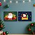 Kit 2 Placas MDF Natal Papai Noel Presentes Decorativas - Imagem 3