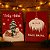 Kit 2 Placas MDF Natal Neve Casa Inverno e Bola Decor A4 - Imagem 3