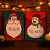 Kit 2 Placas MDF Natal Papai Noel e Boneco de Neve Decor A4 - Imagem 3