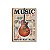 Placa MDF Música Guitarra Vintage Tipografia Parede A4 - Imagem 1