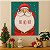 Placa MDF Natal Papai Noel Ho Ho Ho Decoração Parede A4 - Imagem 3