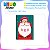Placa MDF Natal Papai Noel Ho Ho Ho Decoração Parede A4 - Imagem 2