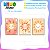 Kit 3 Placas MDF Solzinho Infantil Cute Colorido A4 - Imagem 2