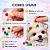 Kit 100 Pompom Adesivo Cão Pet Banho Tosa - Cola Incluída - Imagem 4