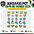 Kit 100 Adesivo Copa Do Mundo - Pet Shop Banho E Tosa - Imagem 2