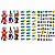 Combo 160 Decoração Pet - Adesivos Cão Banho Tosa - Imagem 1