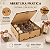 Kit 10 Caixas para Doces MDF Cru Tampa Abre/Fecha - Imagem 6