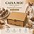 Kit 10 Caixas para Doces MDF Cru Tampa Abre/Fecha - Imagem 7