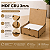 Kit 10 Porta Guardanapo MDF Cru 3mm Tampa Abre e Fecha - Imagem 4
