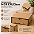 Kit 10 Porta Guardanapo MDF Cru 3mm Tampa Abre e Fecha - Imagem 2