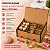 Kit 10 Caixas de Costura MDF Cru 3mm com Tampa Abre e Fecha - Imagem 2