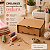 Kit 10 Caixas de Costura MDF Cru 3mm com Tampa Abre e Fecha - Imagem 7
