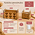 Kit 10 Cestinhas MDF Cru com Detalhes de Coração - Imagem 5
