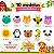 130 Adesivos Fazendinha A6 - Cão Pet Shop Banho e Tosa - Imagem 4