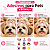 180 Adesivos Pet Piercing Fêmea A2 - Cão Banho Tosa Pet Shop - Imagem 3