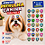 200 Adesivos Para Cão E Gato EVA Empresso PetShop Facil Colar - Imagem 2