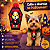 25 un Gravata EVA Impresso Cãoween Pet Shop Banho e Tosa - Imagem 5