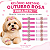 40 Adesivos EVA Relógio Outubro Rosa Pet Shop Cão Banho Tosa - Imagem 4