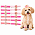 40 Adesivos EVA Relógio Outubro Rosa Pet Shop Cão Banho Tosa - Imagem 1