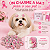 50 Adesivos EVA Outubro Rosa União Pet Shop Cão Banho e Tosa - Imagem 2
