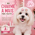 50 Adesivos EVA Outubro Rosa União Pet Shop Cão Banho e Tosa - Imagem 6