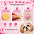 50 Adesivos EVA Outubro Rosa União Pet Shop Cão Banho e Tosa - Imagem 3