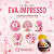 50 Adesivos EVA Outubro Rosa União Pet Shop Cão Banho e Tosa - Imagem 4