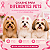 100 Adesivos EVA Outubro Rosa Apoio Pet Shop Cães Banho Tosa - Imagem 5