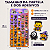 Adesivo Cartela Halloween Fantasias Pet Shop Cães Banho Tosa - Imagem 2