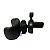 Suporte para celular carro saída de ar 360° com pinça de pressão Hmaston - Imagem 3