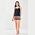1161 - Pijama shortdoll com blusa de alcinhas de liganete - Imagem 2