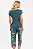 14253 - Pijama capri em microfibra amni e supermicro com renda - Imagem 4