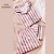 9659 - Pijama de calça e manga comprida de listras - Imagem 2