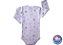 Conjunto Body Manga Longa e Calça: Estampa de Céu 100% Algodão - Imagem 4