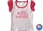 Conjunto princesa: blusa poá com manga bufante e de tela + short saia rosa - Imagem 3
