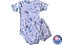 Conjunto Body e Short Canelado estampa cachorro 100% Algodão - Imagem 1
