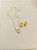 Mix de colar e brincos com zircônia quadrada (semijoia banhada a ouro 18k) - Imagem 1