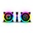 KIT COOLER FAN GAMDIAS C/ 3 FANS RGB AEOLUS M2-1203 LITE - Imagem 1